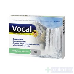 Vocal szopogató tabletta menta 24x