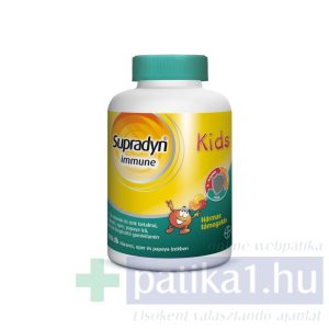Supradyn Immun Kids C-vit D-vit cink gumivitamin 100 db