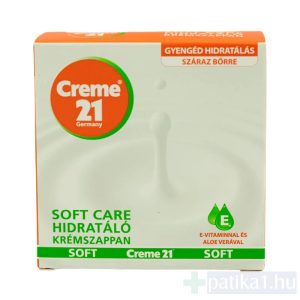 Creme 21 hidratáló szappan 125g Soft care száraz bőrre