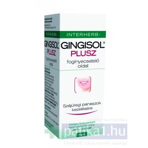 Interherb Gingisol Plusz fogínyecsetelő oldat 10 ml