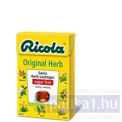 Ricola Original Herb cukormentes cukorka 40 g