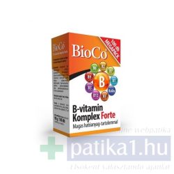 BioCo B-vitamin komplex forte tabletta 100 db