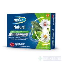 NeoTuss Natural szopogató tabletta málna 16x