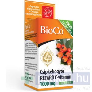 BioCo Csipkebogyós Retard C-vitamin 1000 mg családi csomag filmtabletta 100x