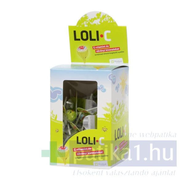 Loli-C C-vitamin növényi kivonat nyalóka 45 db
