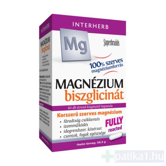 Interherb Magnézium biszglicinát kapszula 60x 