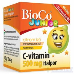 BioCo Junior C-vitamin 500 mg italpor 75x1,4g 