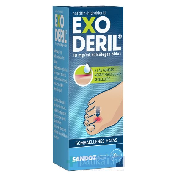 Exoderil 10 mg/ml külsőleges oldat 20 ml