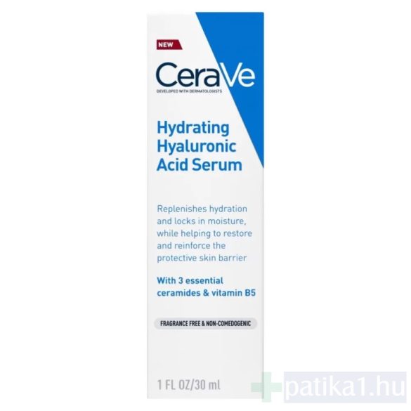 CeraVe Hialuronsavas hidratáló szérum 30 ml