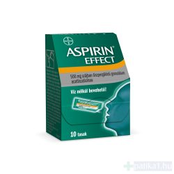 Aspirin Effect 500 mg szájban diszperg granulátom 10 db 