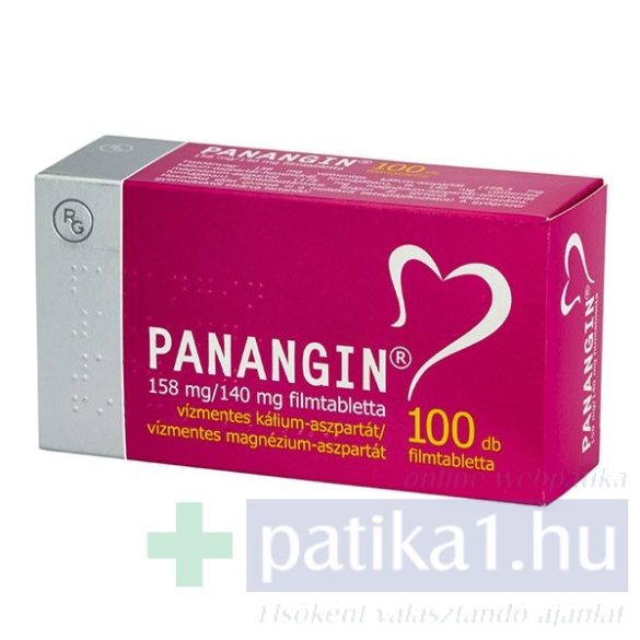 Panangin 158 mg/140 filmtabletta 100 db