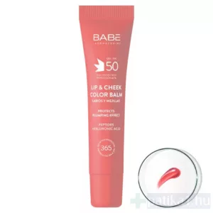 Babé Sun Lip / Cheek color SPF50 szájfény pink 20 ml