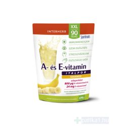 Interherb XXL 90 adag A+E-vitamin banánízű italpor 270 g
