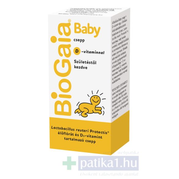 BioGaia ProTectis Baby D3 csepp étrendkiegészítő 5 ml