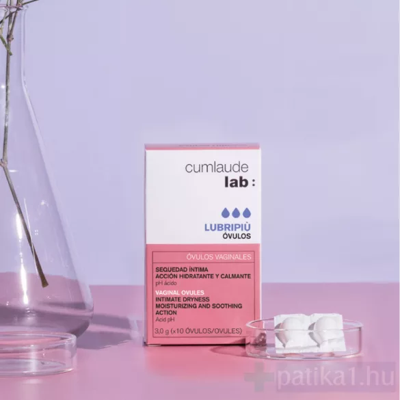 Cumlaude Lab Lubripiu Hidratáló hüvelykúp hüvelyszárazság kezelésére 10x