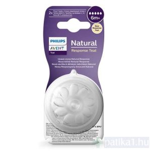 Avent Natural etetőcumi 6 hótól Y vágású 2x SCF046/27