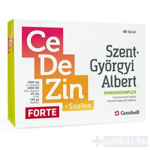 Szent-Györgyi Albert Immunkomplex Cedezin Forte + Se tabletta 60x