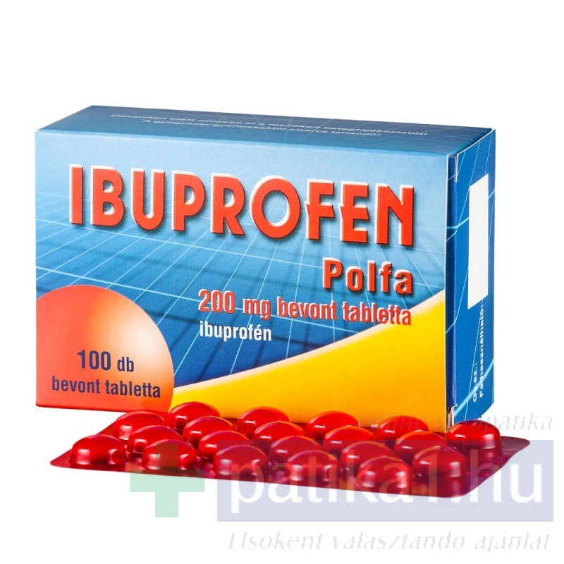 ibuprofen tabletta ízületi fájdalmak kezelésére a lábujjak ízületeinek gyulladására szolgáló gyógyszerek