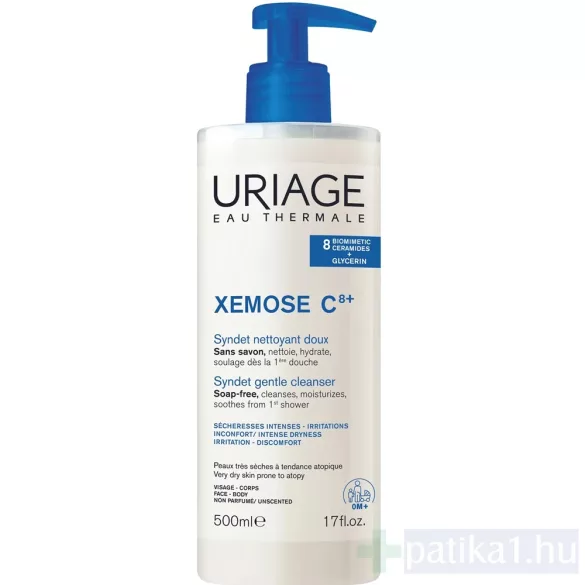 Uriage XÉMOSE C8+ SYNDET krémtusfürdő	500 ml