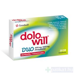 Dolowill Duo 200 mg/500 mg filmtabletta 20x