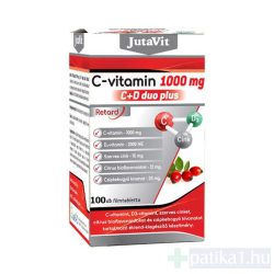 JutaVit C-vitamin 1000 mg C+D Duo Plus tabletta 100x