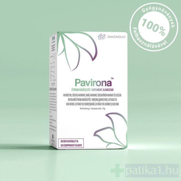 Pavirona étrendkiegészítő filmtabletta 60x
