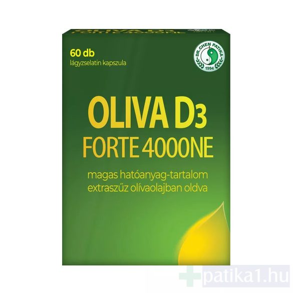 Dr. Chen Oliva D3 Forte 4000 NE kapszula 60x