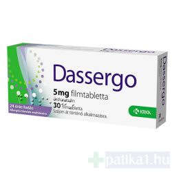 Dassergo 5 mg filmtabletta 30 db