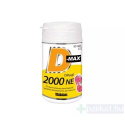 D-Max D3 Vitamin 2000 NE rágótabletta Vitabalans 90x 