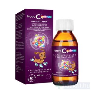 NOVO C Kids liposzómás Multivitamin erdei gyümölcs (120ml)