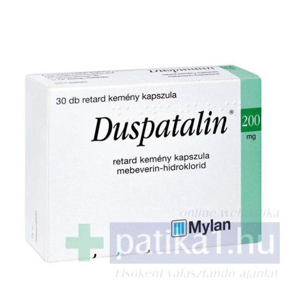 Duspatalin 200 mg retard kemény kapszula 30x