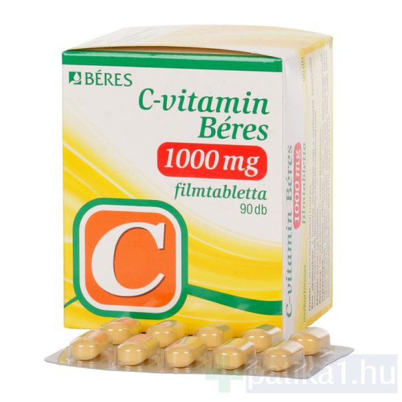 C-vitamin Béres 1000 mg filmtabletta 90 db
