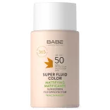 BAbé Super Fluid színezett mattító fényvédő SPF50 50 ml
