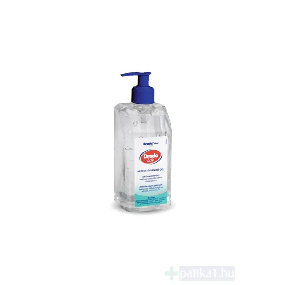 Bradolife kézfertőtlenítő gél 500 ml illatmentes sensitive