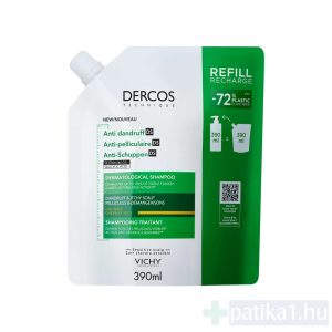 Vichy Sampon Dercos korpásodás ellen száraz hajra UTÁNTÖLTŐ 390 ML