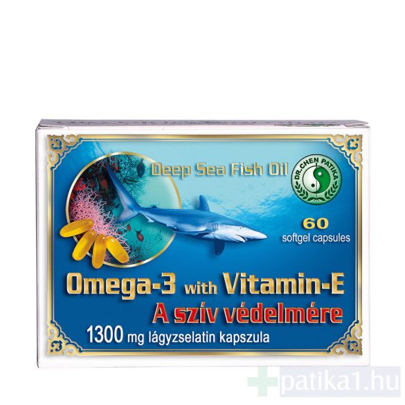 Dr. Chen Omega-3 és E-vitamin kapszula 60x