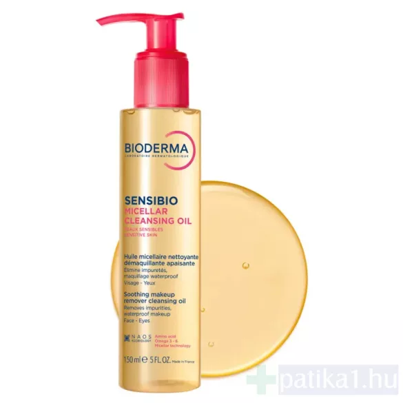 Bioderma Sensibio micellás arctisztító olaj 150 ml