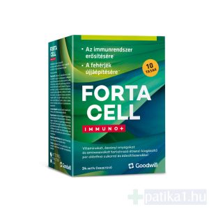 Fortacell Immuno+ étrendkiegészítő por oldathoz 10x 15 g