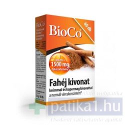 BioCo Fahéj kivonat tabletta 60 db 