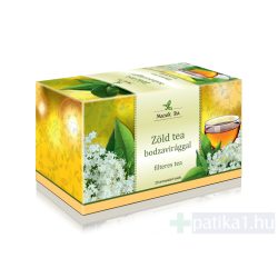Mecsek Zöld tea bodzavirággal filteres 20x