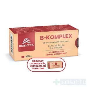 Bioextra B komplex étrendkiegészítő kapszula 100x 