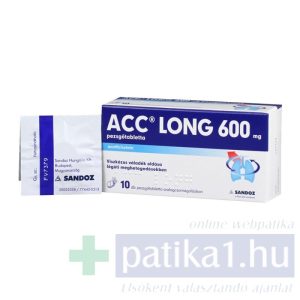 ACC 600 mg LONG pezsgőtabletta 10 db