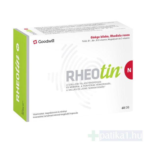 Rheotin N étrendkiegészítő kapszula 60x