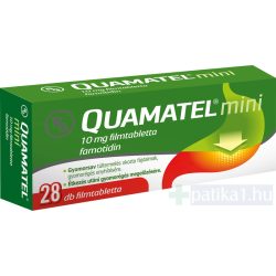 Quamatel mini 10 mg filmtabletta 28 db