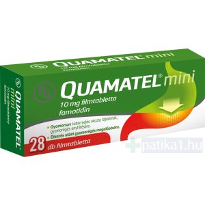 Quamatel mini 10 mg filmtabletta 28x