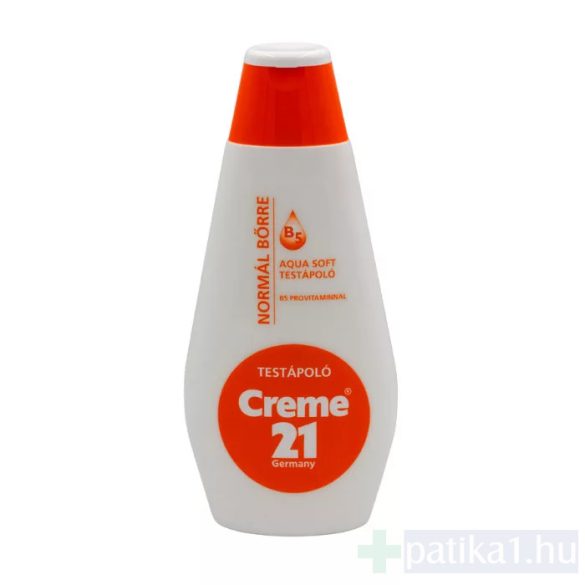 Creme 21 Aqua Soft testápoló normál bőrre 400 ml 