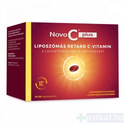 Novo C Plus liposzómás C-vitamin csipkebogyó kapszula 90x