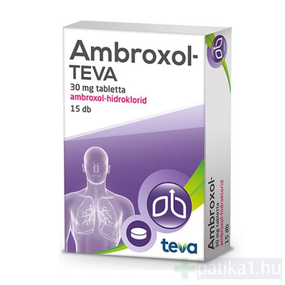 Ambroxol-TEVA 30 mg tabletta 15 db