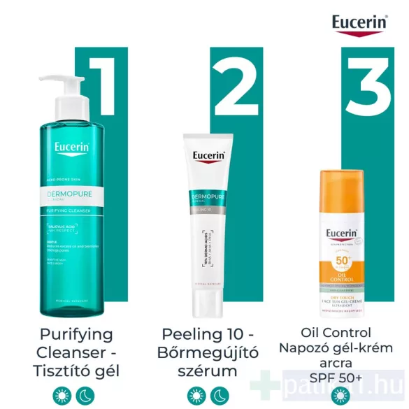 EUCERIN DermoPure Clinical Peeling 10 Bőrmegújító szérum 40 ml