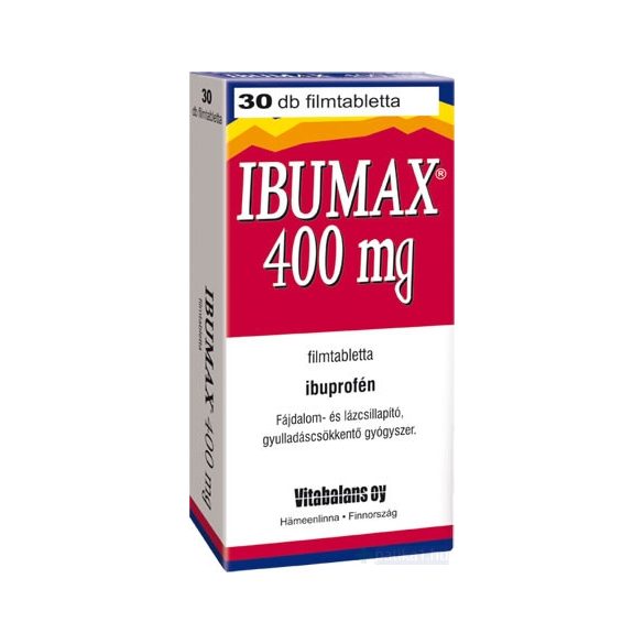 Ibumax 400 mg filmtabletta 30x